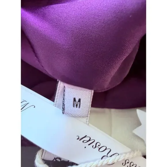 Miss Rosier Brigitte Purple Tweed Jacket & Mini Skirt Set NWT M Fits Small - Picture 14 of 14